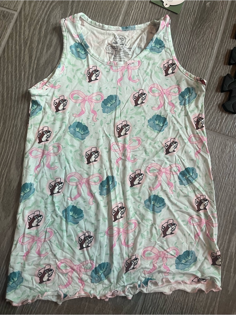 Kids youth large BUCCEES  Scoop Neck Tank Top